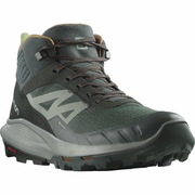 Chaussures de trail SALOMON OUTPULSE MID GTX - gris/vert foncé