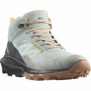 SALOMON OUTPULSE MID GTX W Trailrunning-Schuhe - Hellblau/Grau/Schwarz