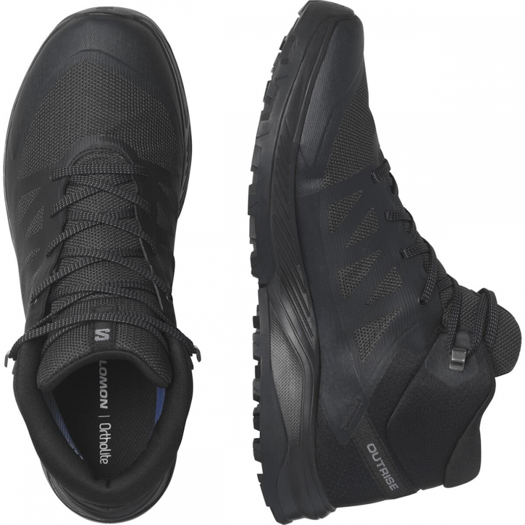 SALOMON OUTRISE MID GTX pārgājiena apavi - black