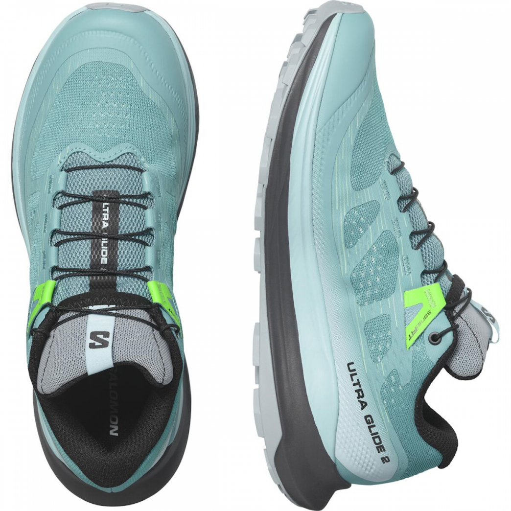Scarpe da trail running SALOMON ULTRA GLIDE 2 W - azzurro chiaro/nero/verde