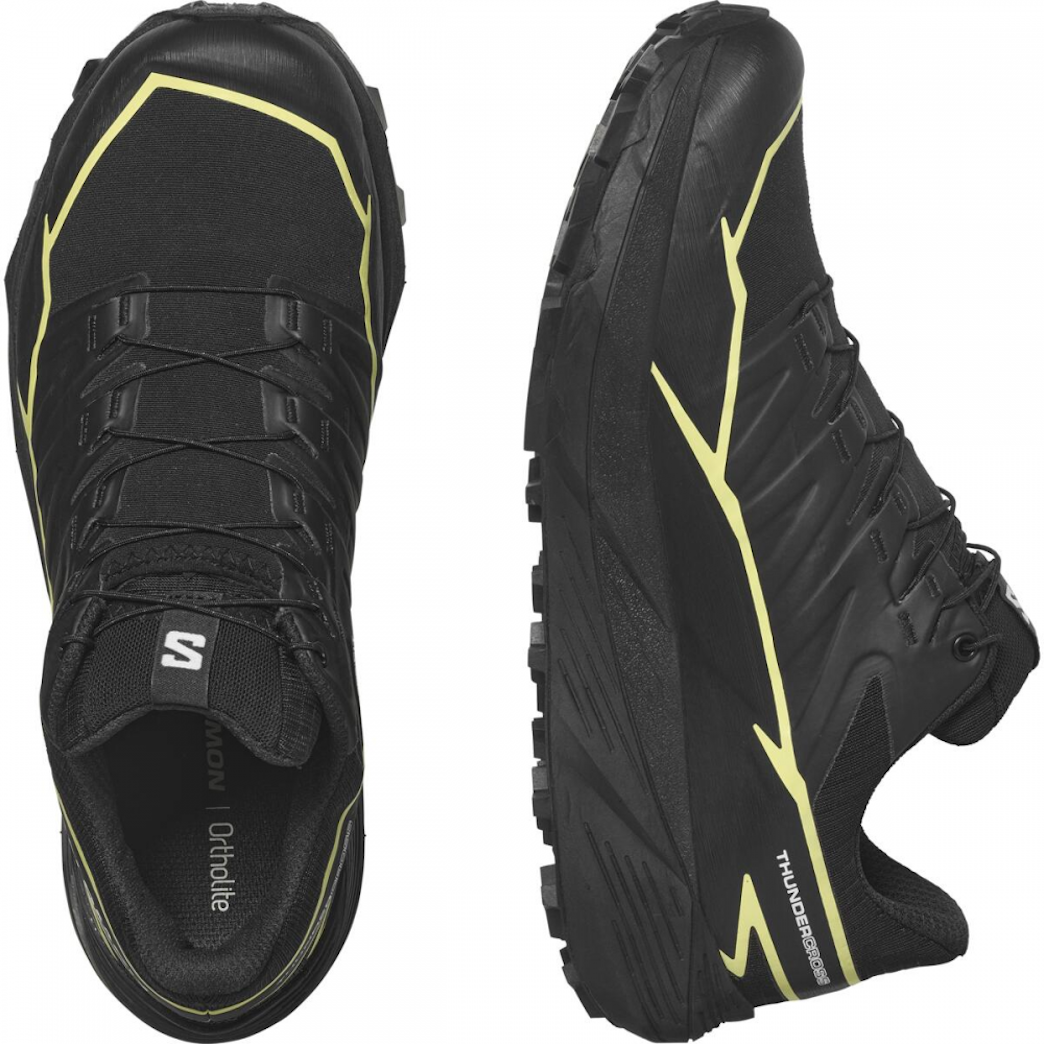 SALOMON THUNDERCROSS GTX W bėgimo takais batai - juoda/geltona