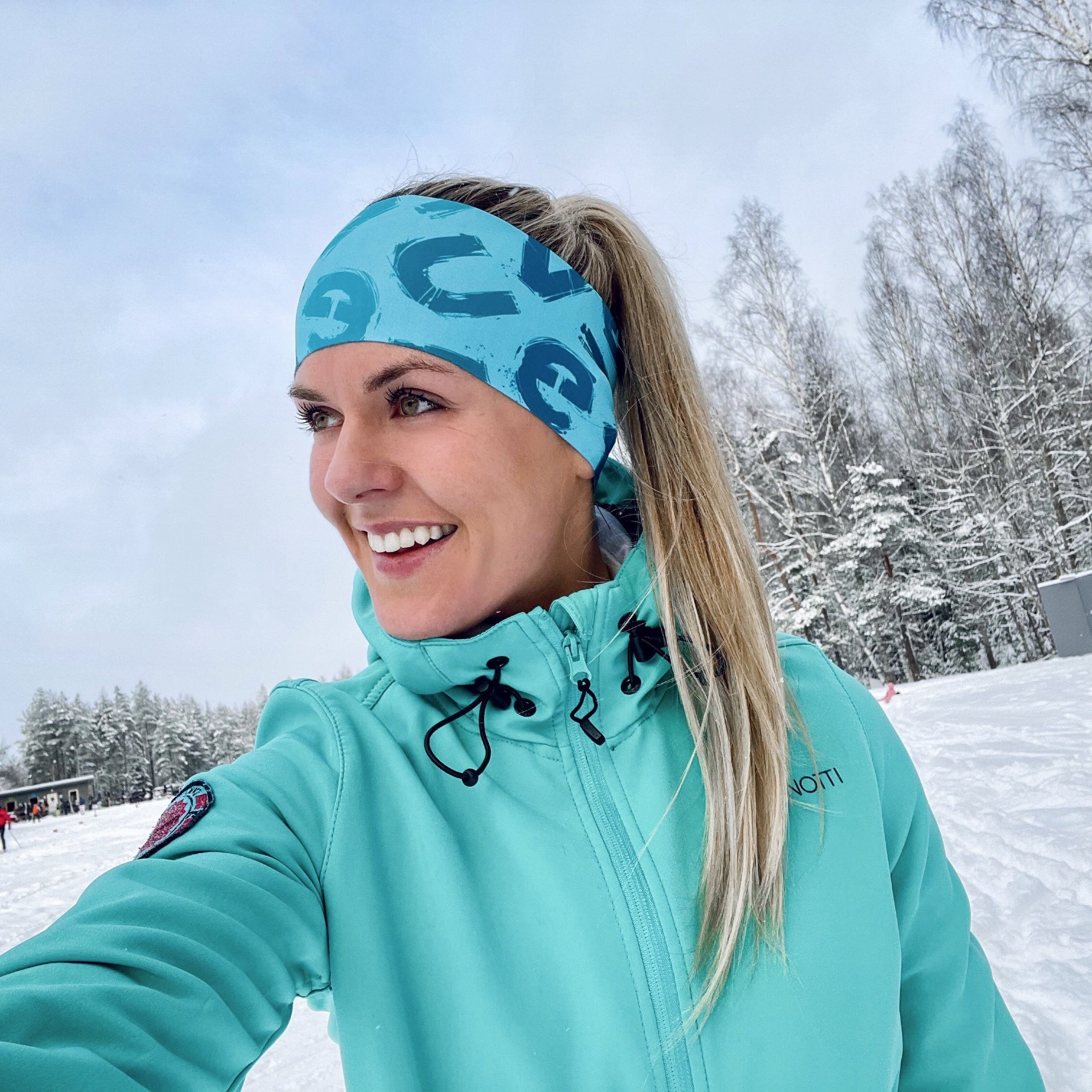 ELEVEN SPORTSWEAR Stirnband Dolomiti LETT aqua