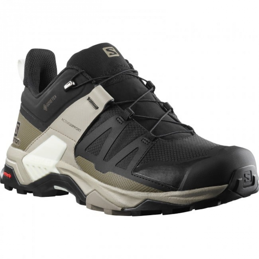 SALOMON X ULTRA 4 GTX hiking footwear - black/brown
