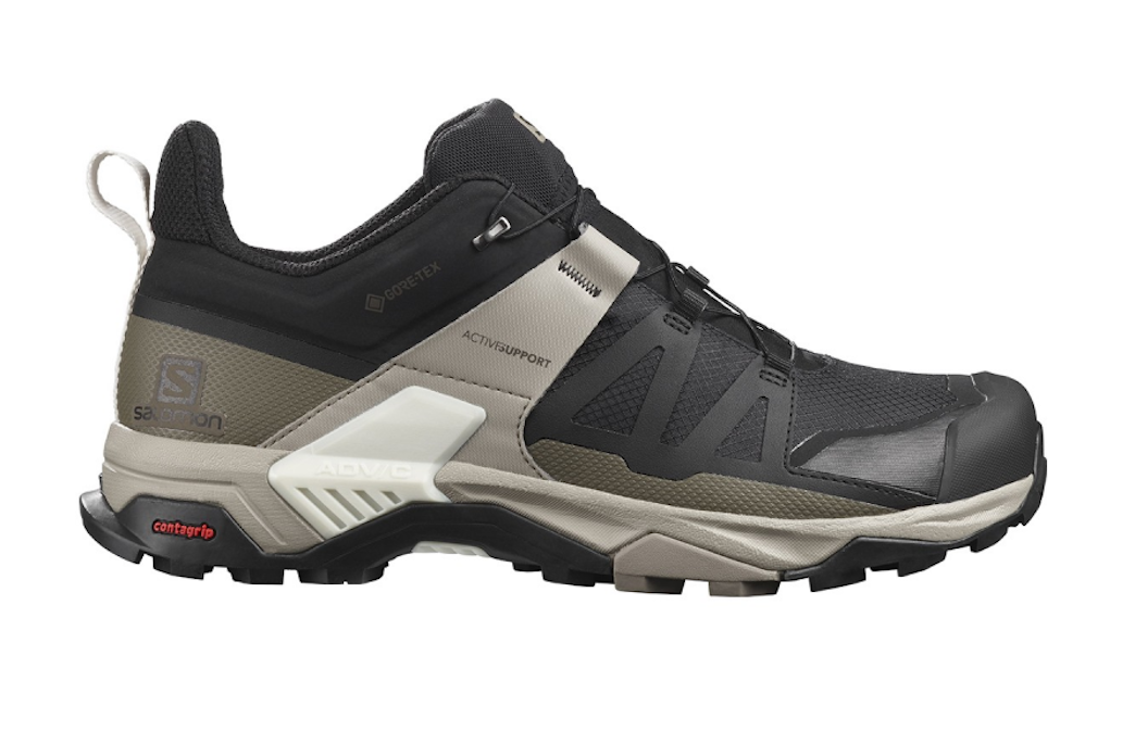 SALOMON X ULTRA 4 GTX hiking footwear - black/brown
