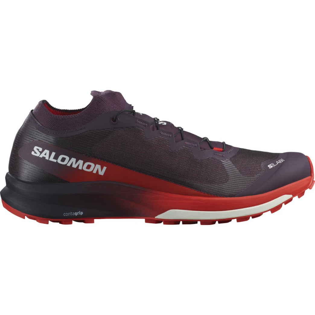 SALOMON S/LAB ULTRA 3 V2 trail running shoes - violet/red
