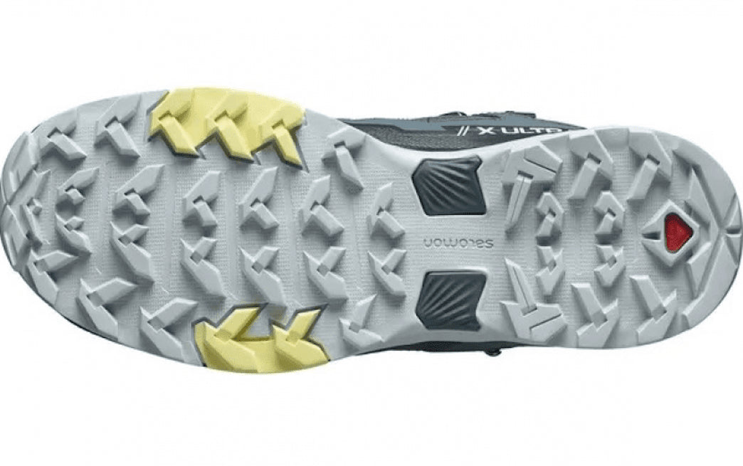 SALOMON X ULTRA 4 MID GTX W hiking footwear - blue black yellow - SALOMON - Evelostore