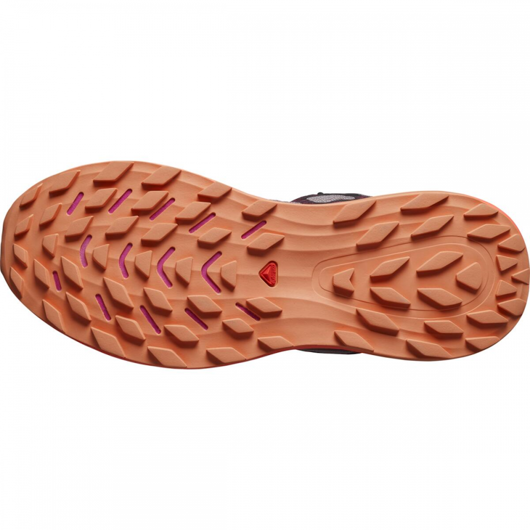 Zapatillas de trail running SALOMON ULTRA GLIDE 2 W - negro/rosa/naranja