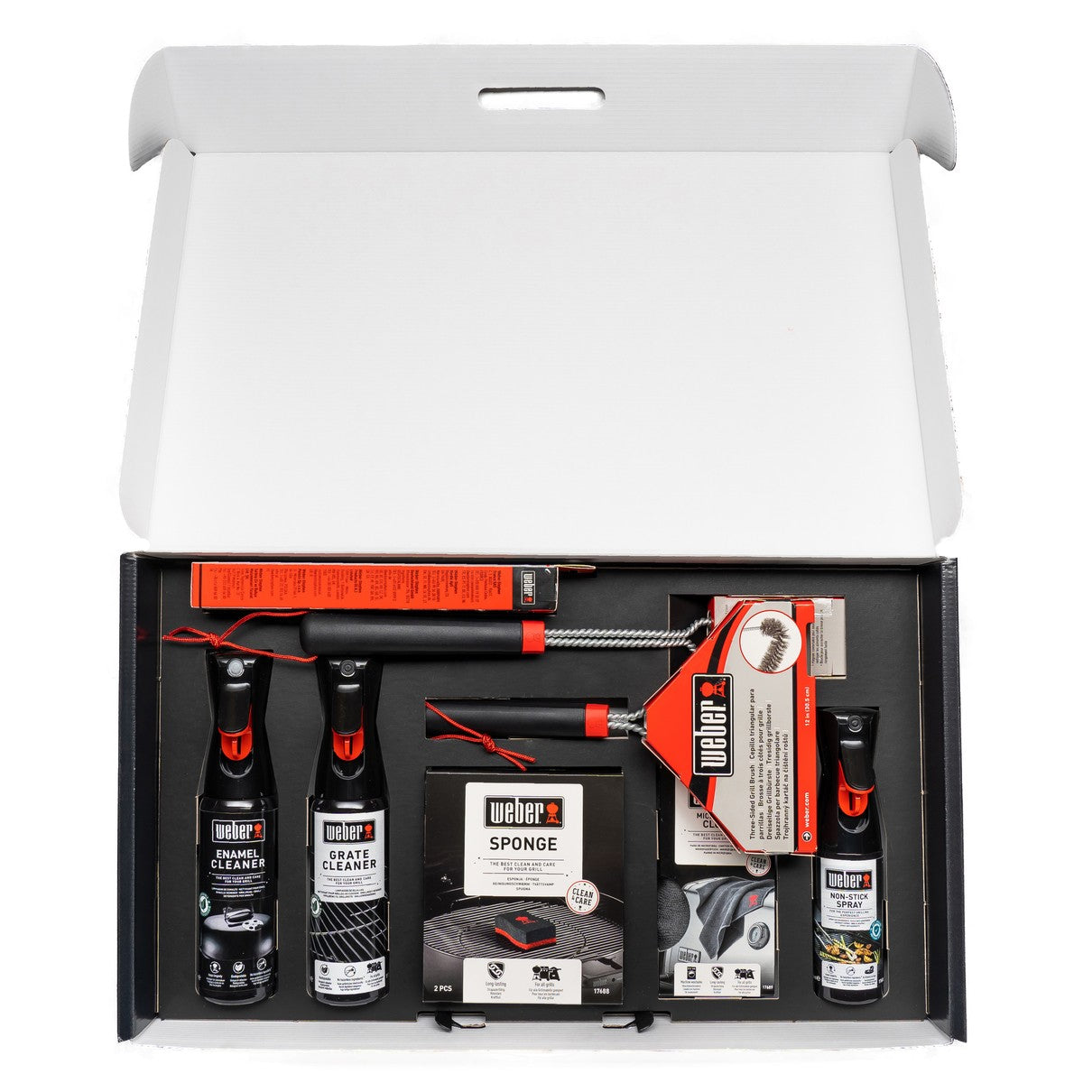 WEBER kit nettoyage barbecue gaz émaillé – 18284