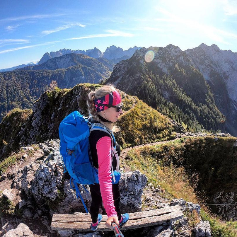 ELEVEN SPORTSWEAR Stirnband Dolomiti STARS pink