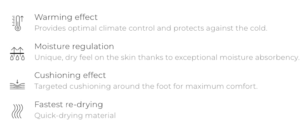 FALKE SK2 socks - dark night - FALKE - Evelostore