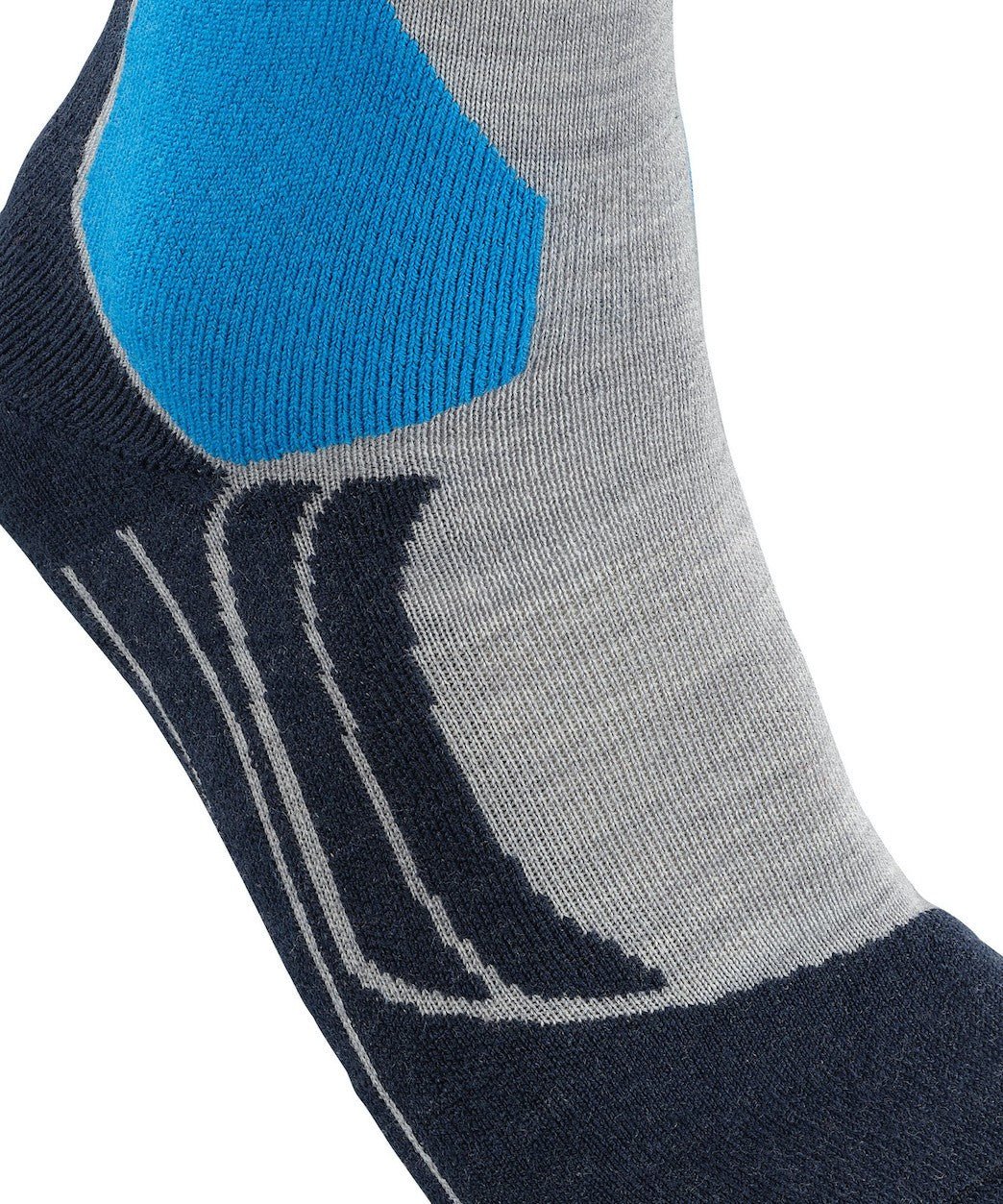 FALKE SK2 WOOL socks - blue/grey - FALKE - Evelostore