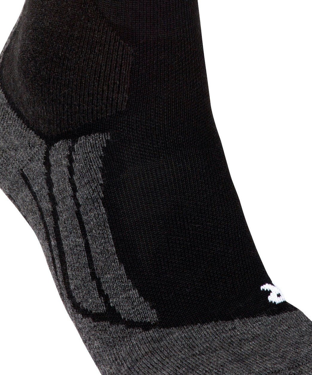 FALKE SK2 WOOL WOMEN socks - black/grey - FALKE - Evelostore