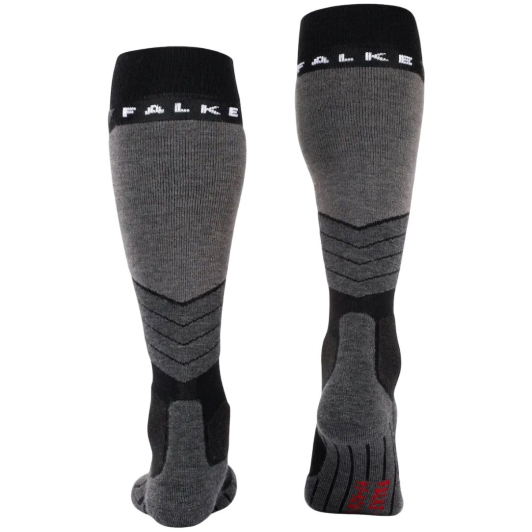 FALKE SK2 WOOL WOMEN socks - black/grey - FALKE - Evelostore