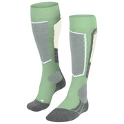 FALKE SK2 WOOL WOMEN socks - quiet green - FALKE - Evelostore