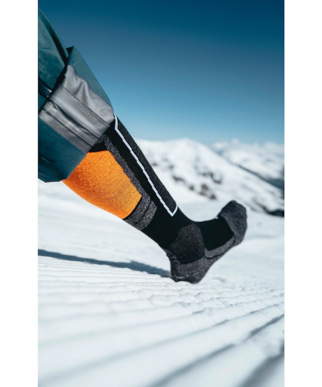 FALKE SK4 socks - black/orange - FALKE - Evelostore