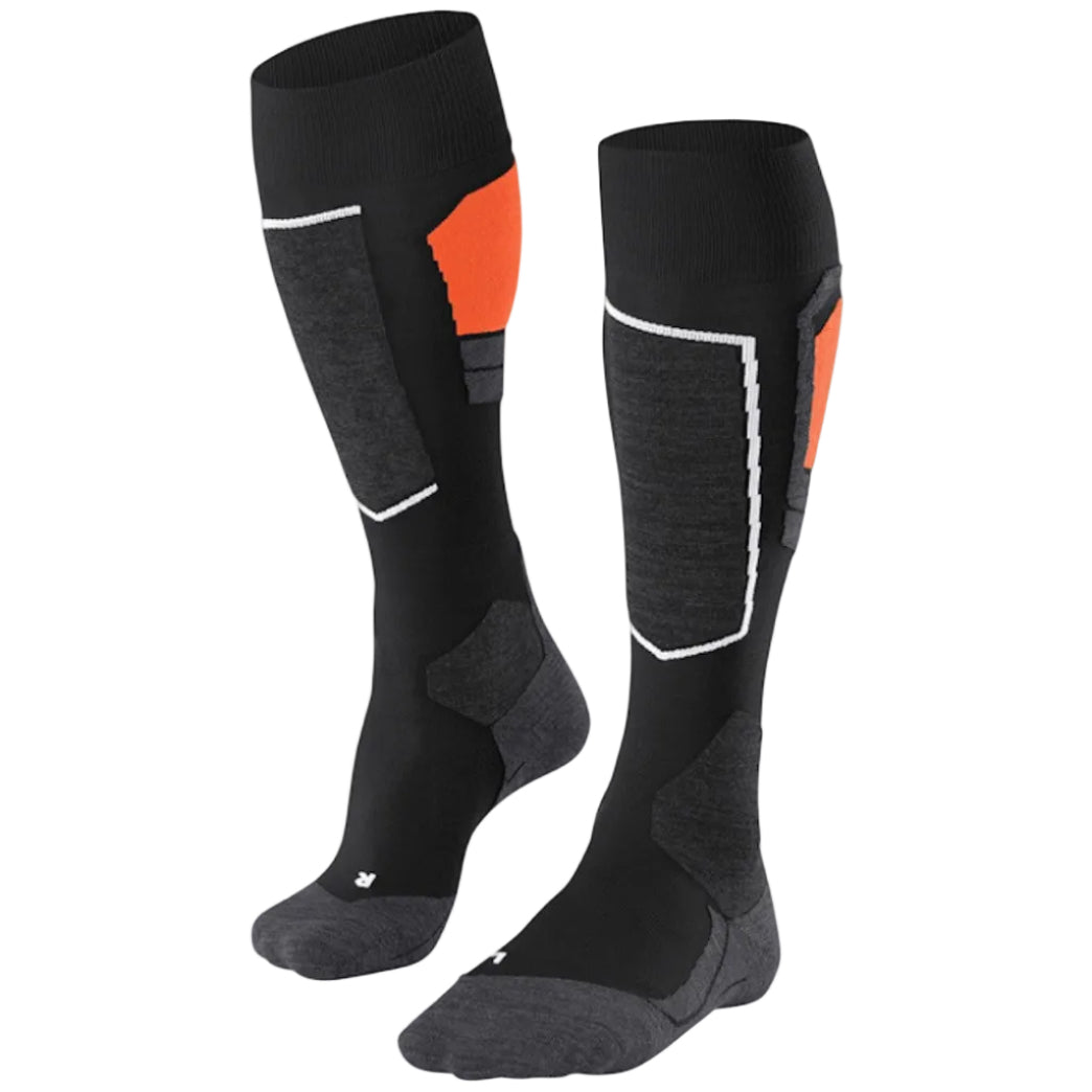 FALKE SK4 socks - black/orange - FALKE - Evelostore