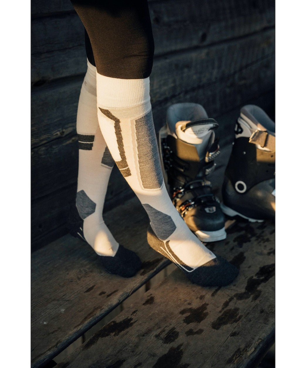 FALKE SK4 WOMEN socks - offwhite - FALKE - Evelostore