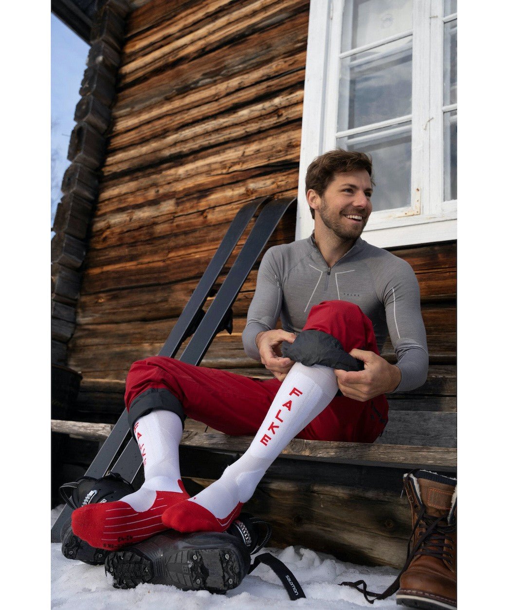 FALKE SK5 socks - olympic - FALKE - Evelostore