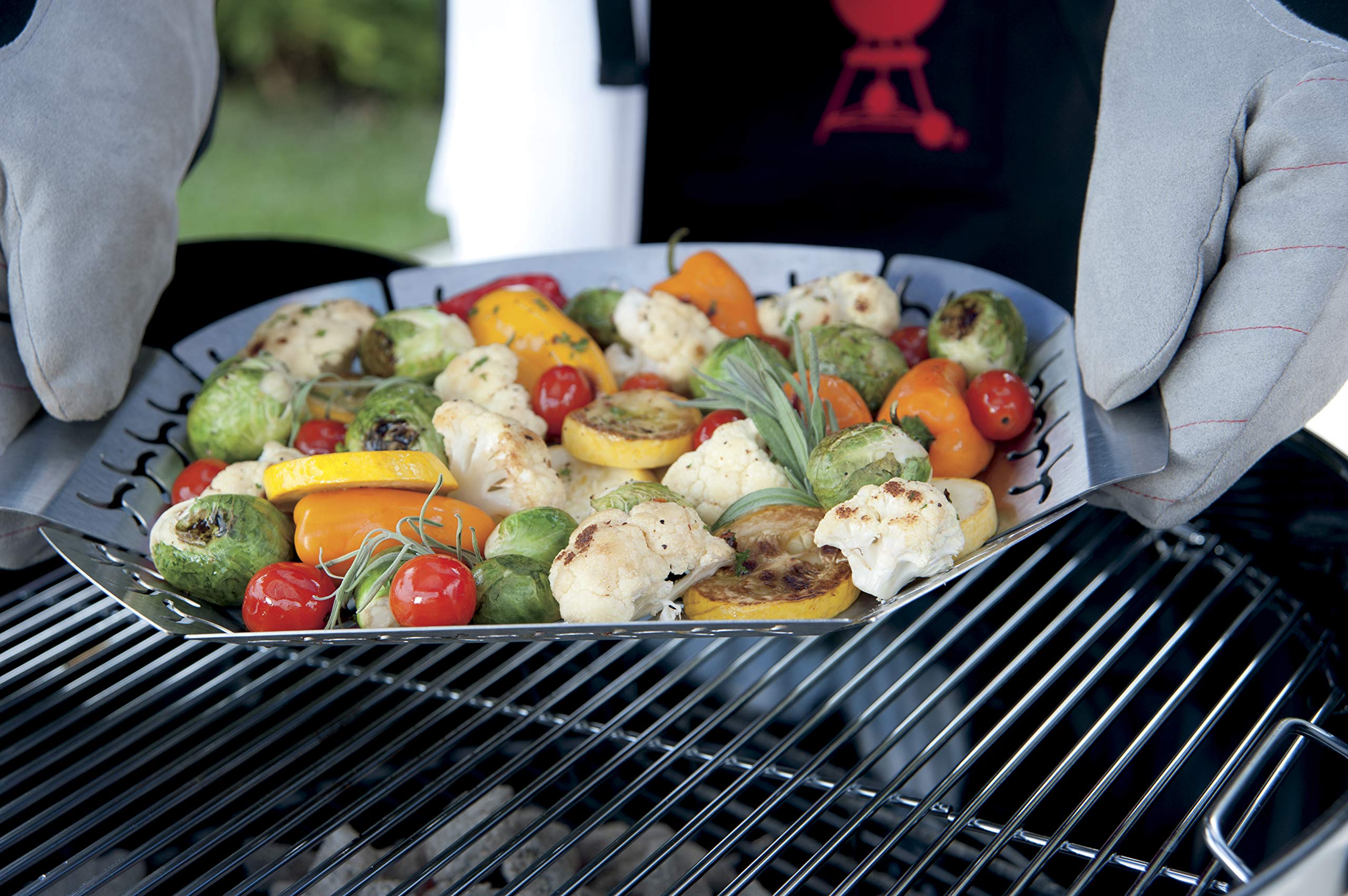 WEBER Grillkorb – groß 27 x 37 cm, 6678
