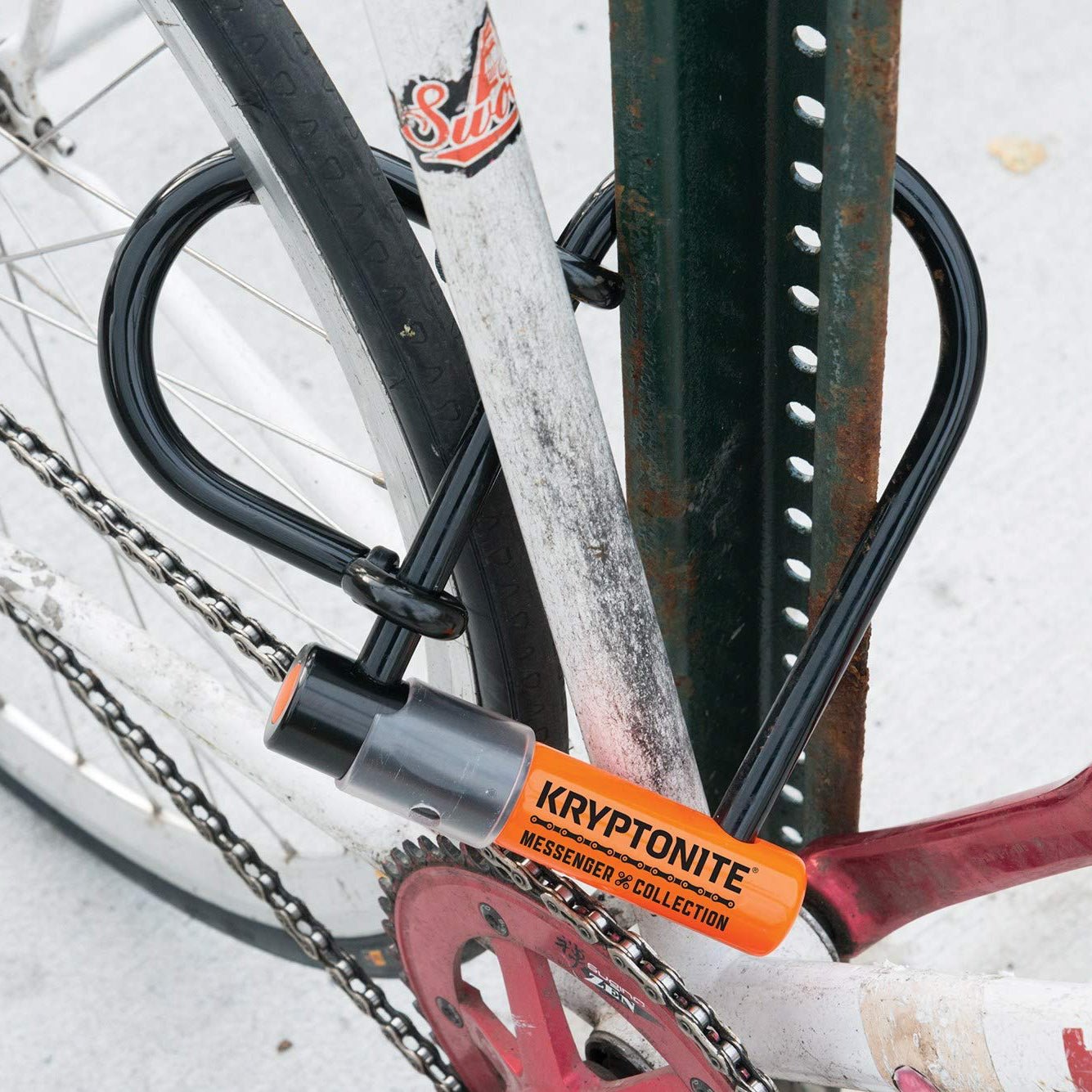 KRYPTONITE MESSENGER MINI+ bicycle lock - KRYPTONITE - Evelostore