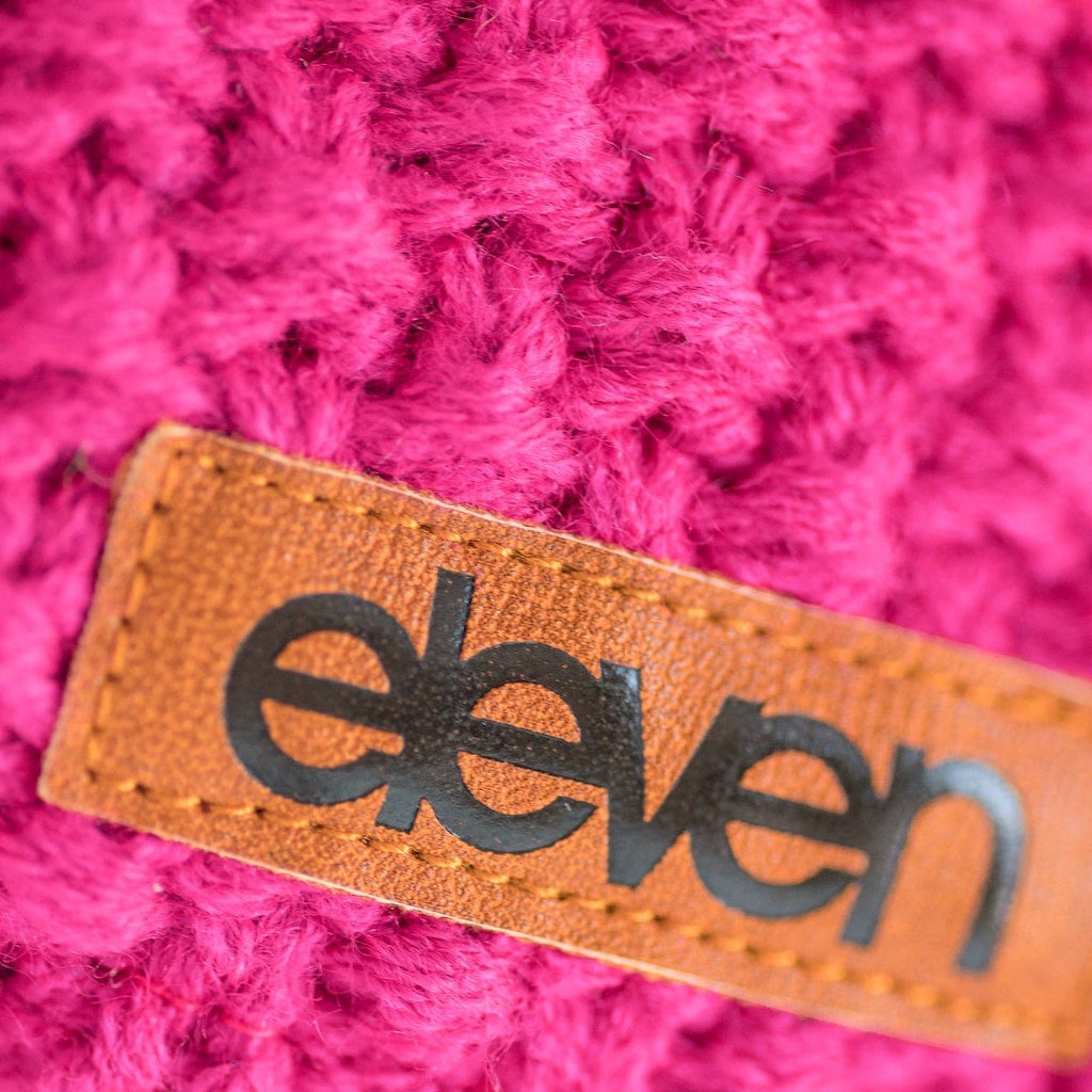 ELEVEN SPORTSWEAR Strickmütze mit Bommel pink/orange