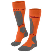 FALKE SK4 socks - orange/grey - FALKE - Evelostore