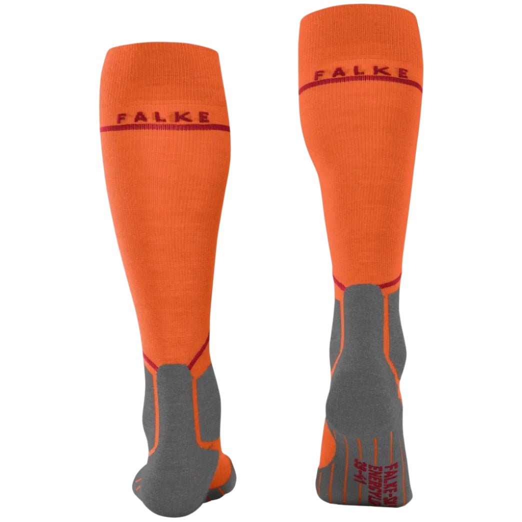 FALKE SK4 socks - orange/grey - FALKE - Evelostore