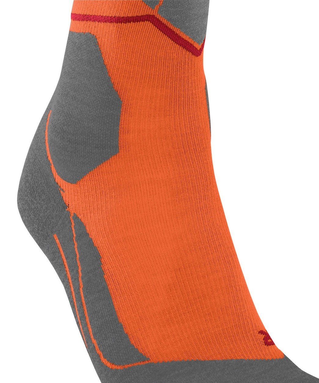 FALKE SK4 socks - orange/grey - FALKE - Evelostore
