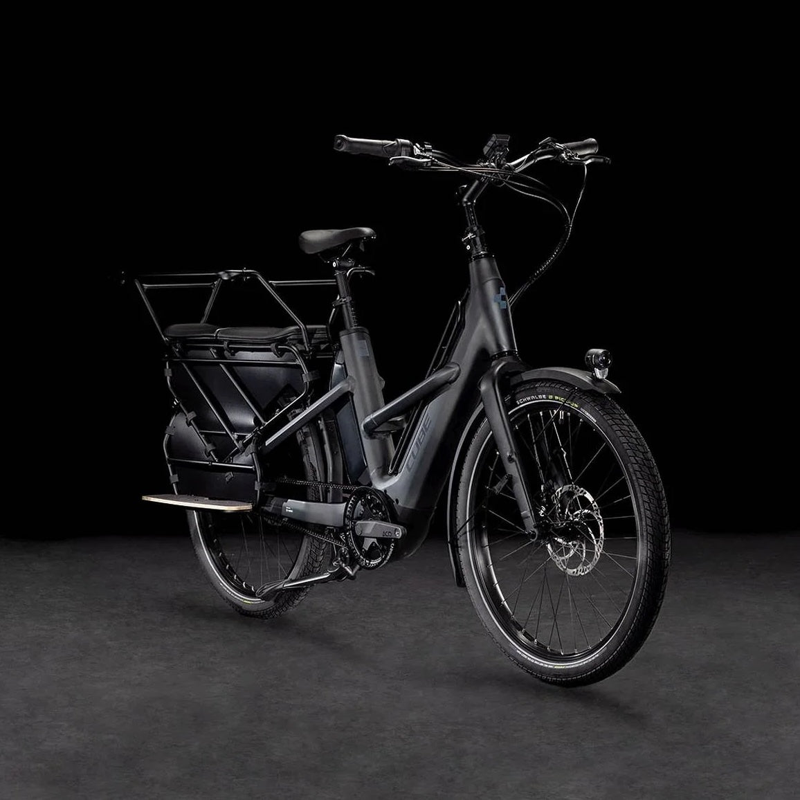 CUBE LONGTAIL HYBRID FAMILY 725 Kravas elektro velosipēds - grey n reflex