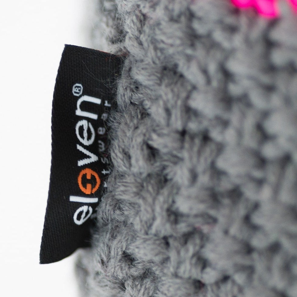 ELEVEN SPORTSWEAR Strickmütze mit Bommel in Pink