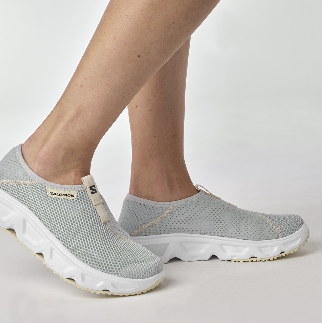 SALOMON WOMEN'S REELAX MOC 6.0 vandresandaler – lyseblå/hvid