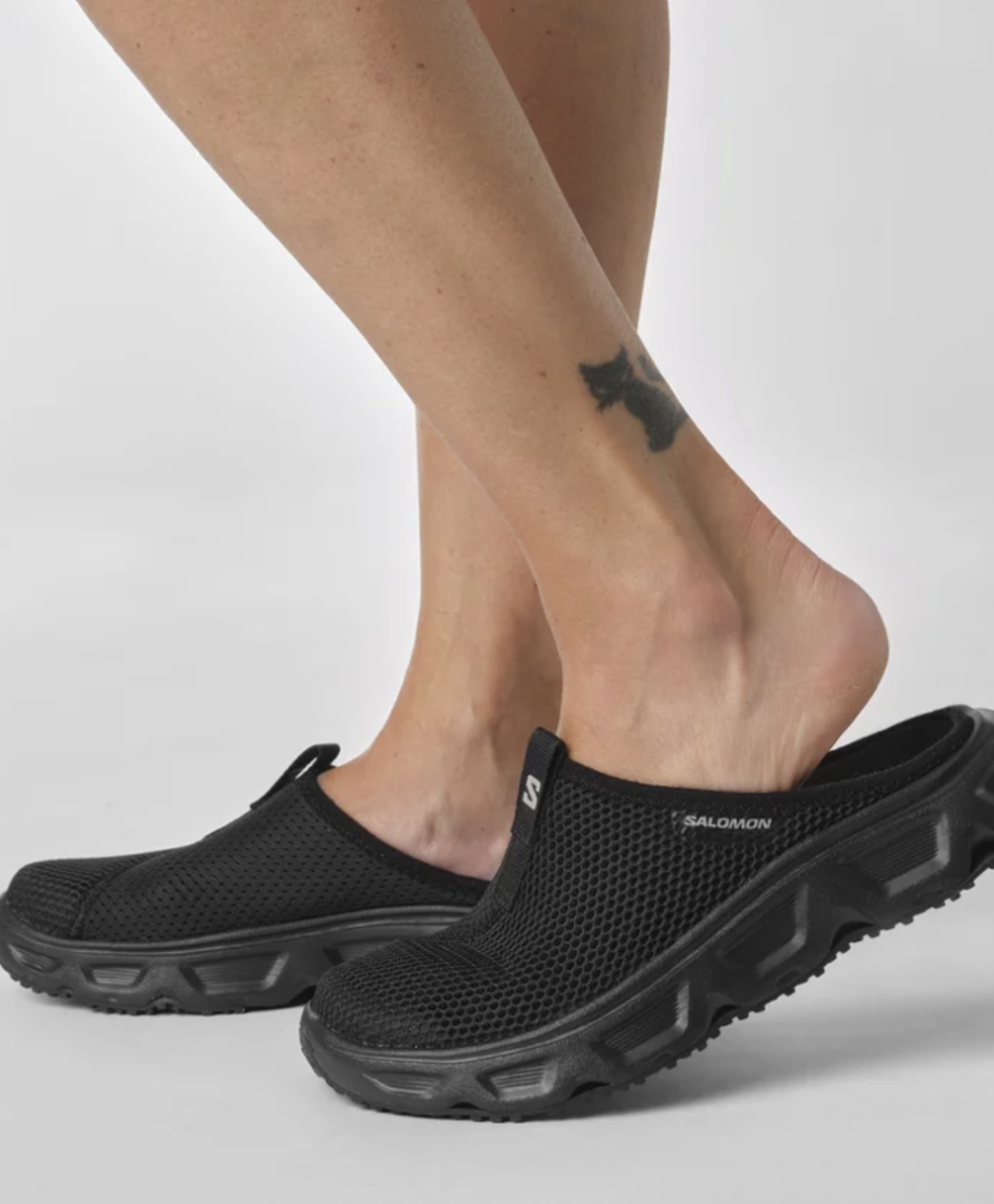 SALOMON REELAX SLIDE 6.0 vandresandaler til kvinder – sort