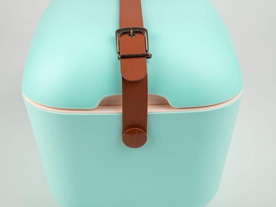POLARBOX CYAN BABY ROSE CLASSIC RETRO 20L cooler - aqua - POLARBOX - Evelostore