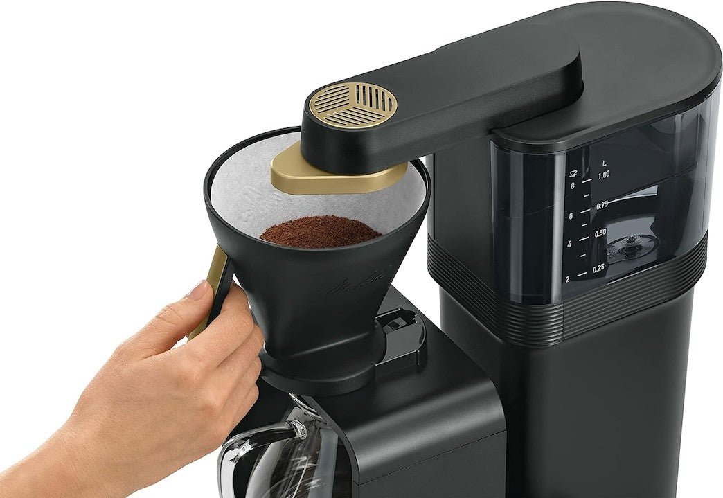 MELITTA EPOUR filter coffee machine - black/gold - MELITTA - Evelostore