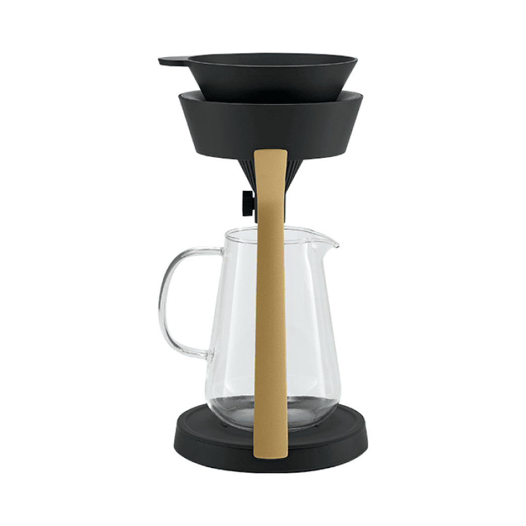MELITTA AMANO filter coffee machine - black/gold - MELITTA - Evelostore
