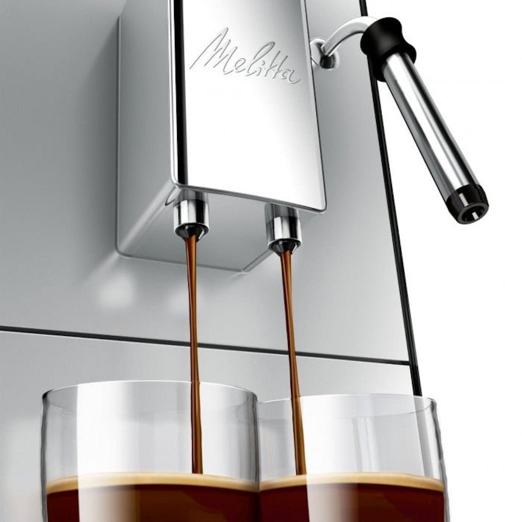 MELITTA SOLO&MILK coffee machine - silver - MELITTA - Evelostore
