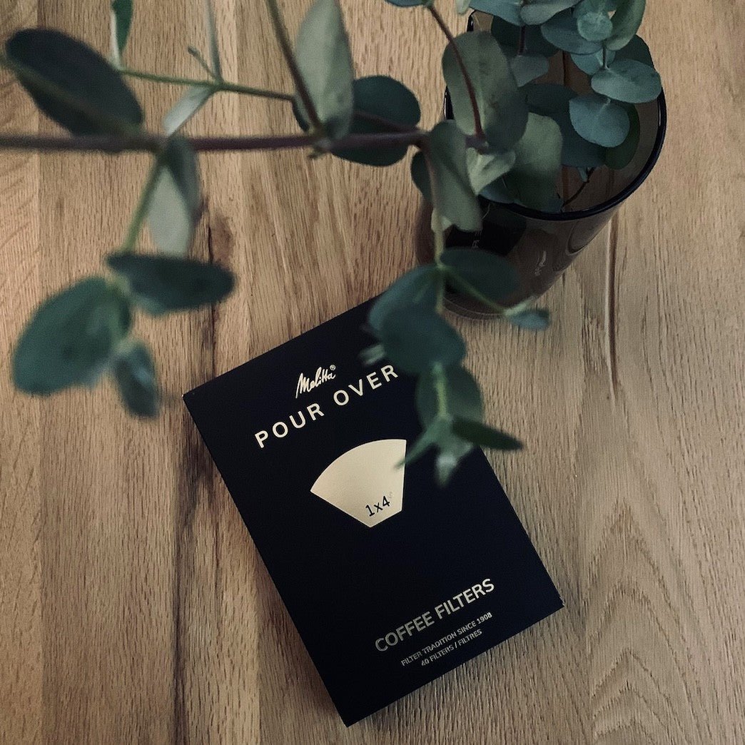 MELITTA POUR OVER 1X4/40 coffee filters - white - MELITTA - Evelostore