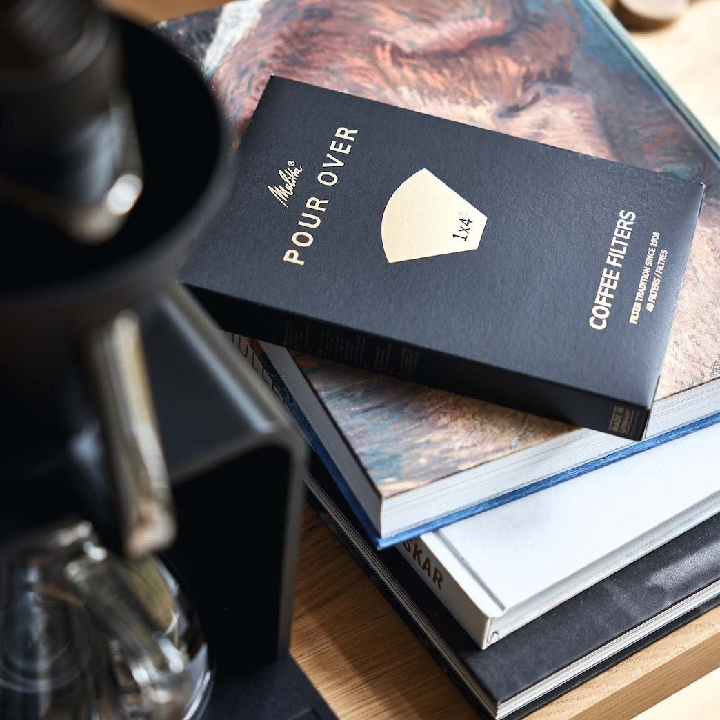 MELITTA POUR OVER 1X4/40 coffee filters - white - MELITTA - Evelostore