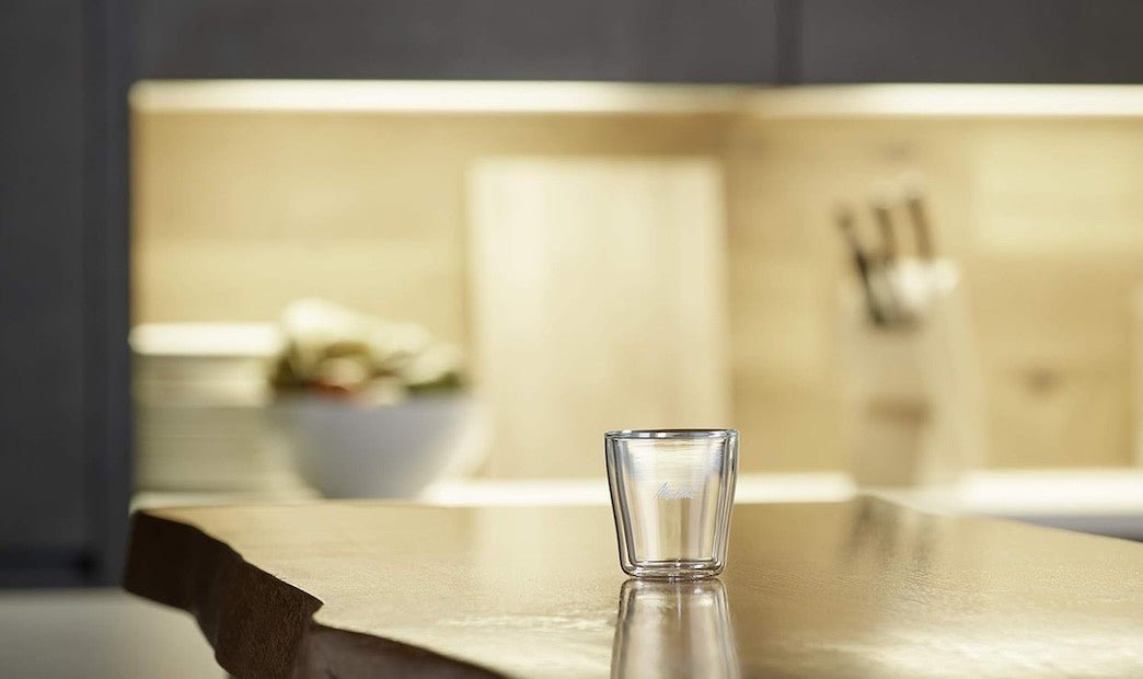 MELITTA double glass cups - 80ml - MELITTA - Evelostore