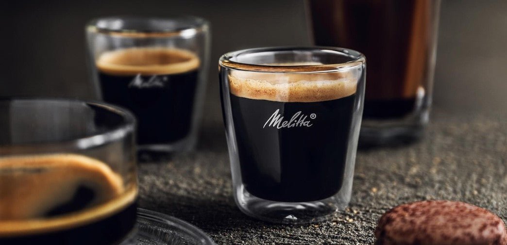MELITTA double glass cups - 80ml - MELITTA - Evelostore