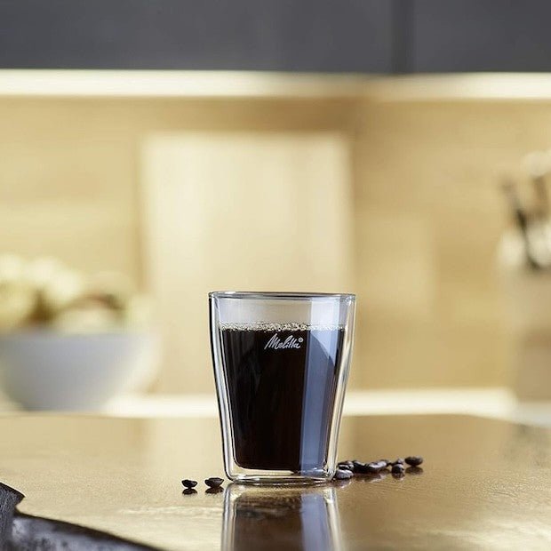 MELITTA double glass cups - 200ml - MELITTA - Evelostore