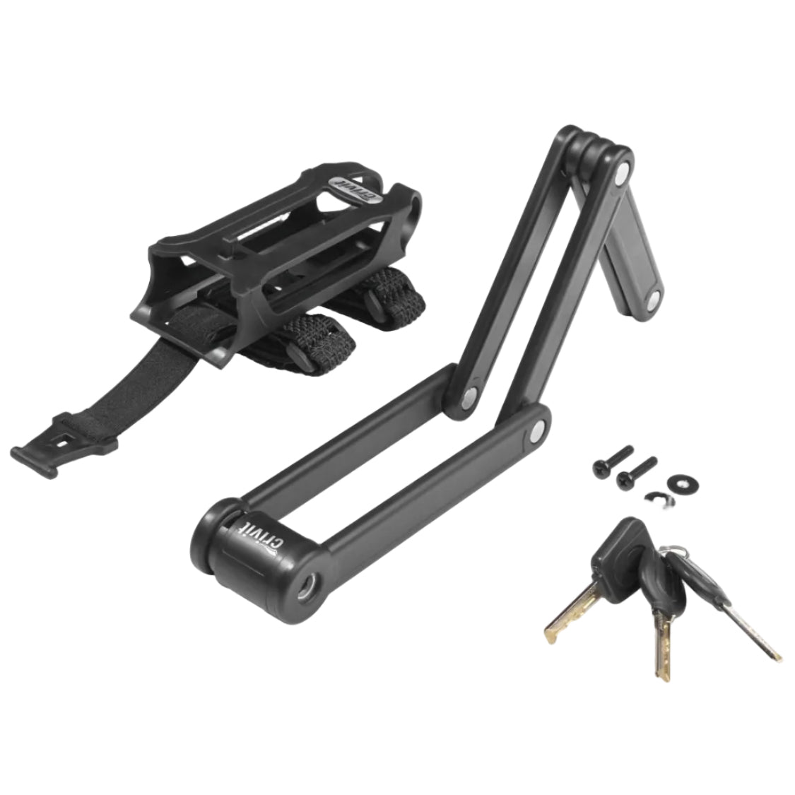 KINGUARD 9001 Fahrradschloss – schwarz – Evelostore