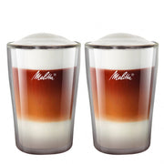 MELITTA double glass cups - 300ml - MELITTA - Evelostore