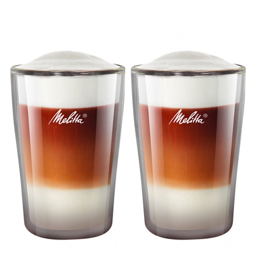 MELITTA double glass cups - 300ml - MELITTA - Evelostore