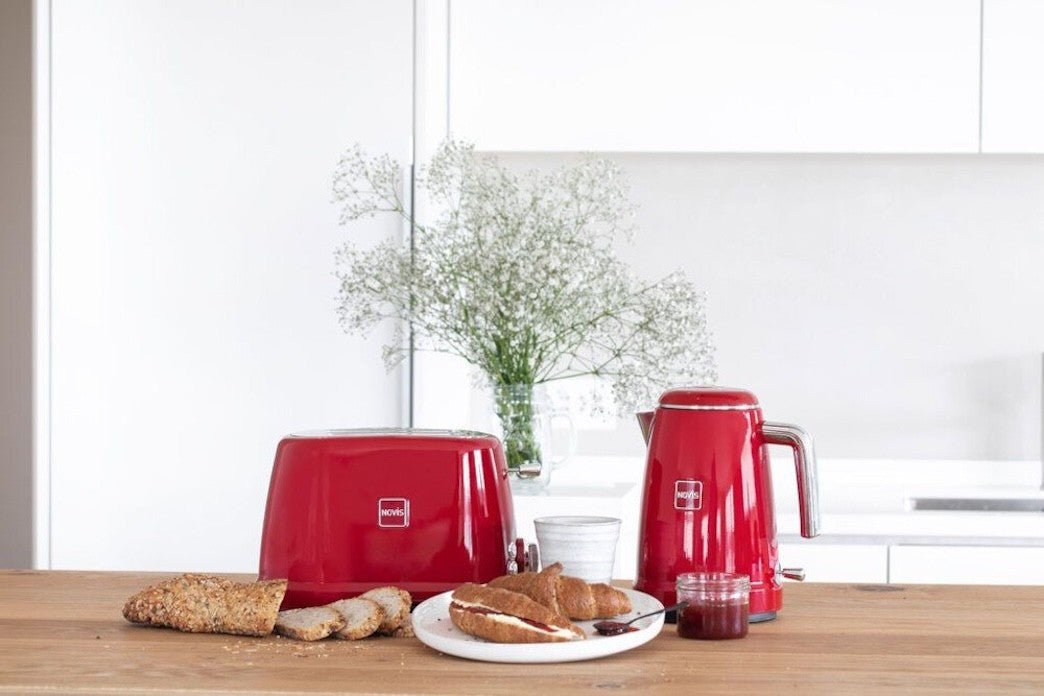 NOVIS K1 electric kettle - red - NOVIS - Evelostore