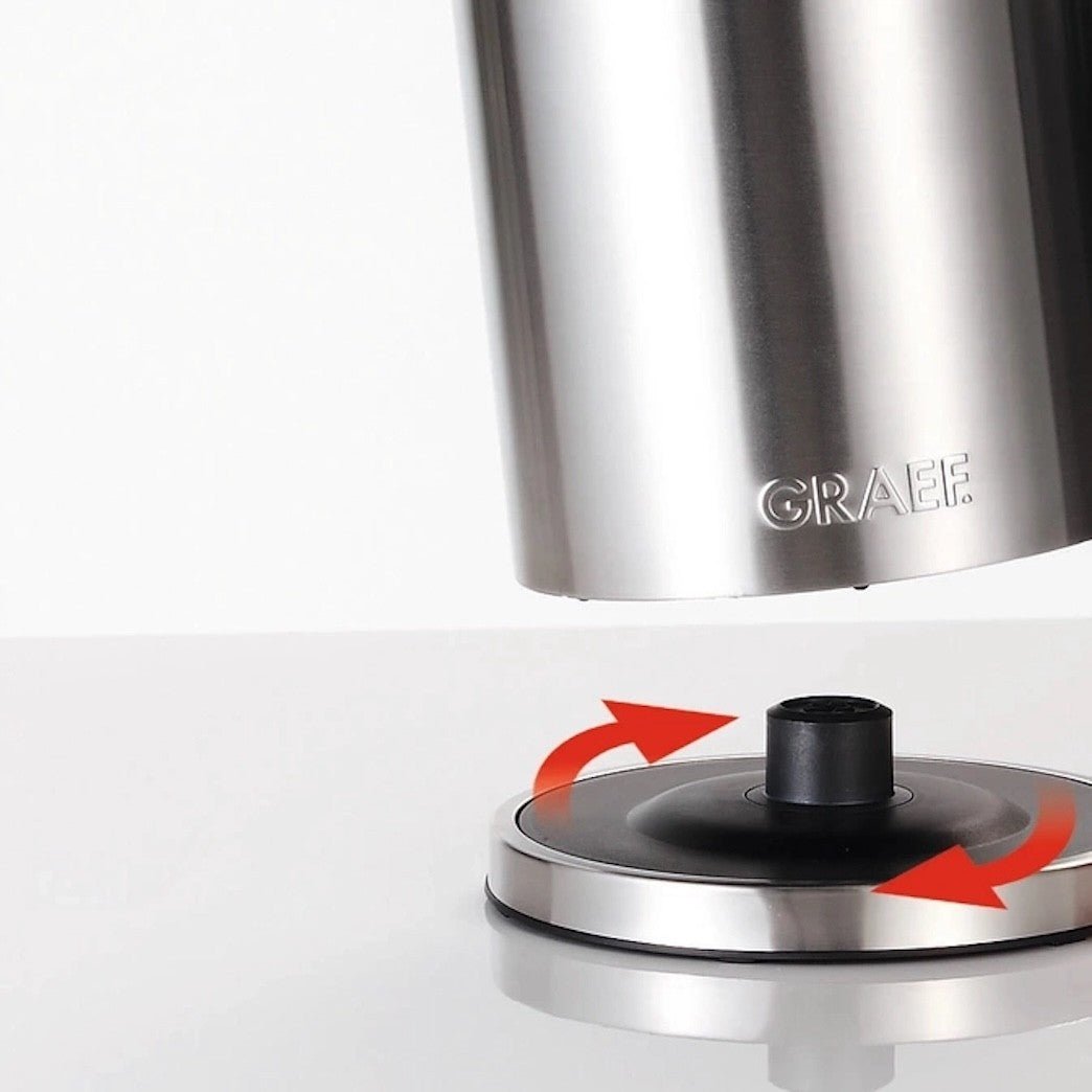 GRAEF WK900 electric kettle - silver - GRAEF - Evelostore