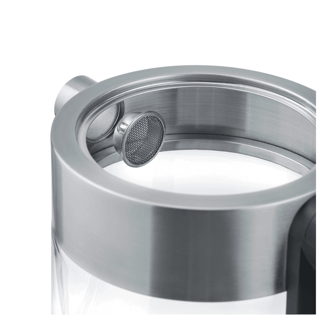 GRAEF WK300 glass kettle - transparent/silver - GRAEF - Evelostore