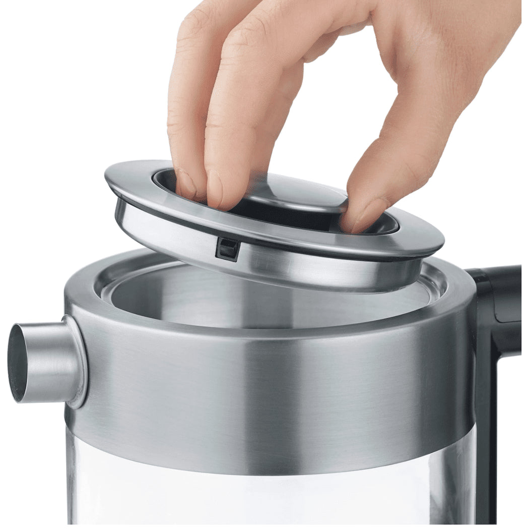 GRAEF WK350 Glass Kettle – Transparent / Silver - GRAEF - Evelostore