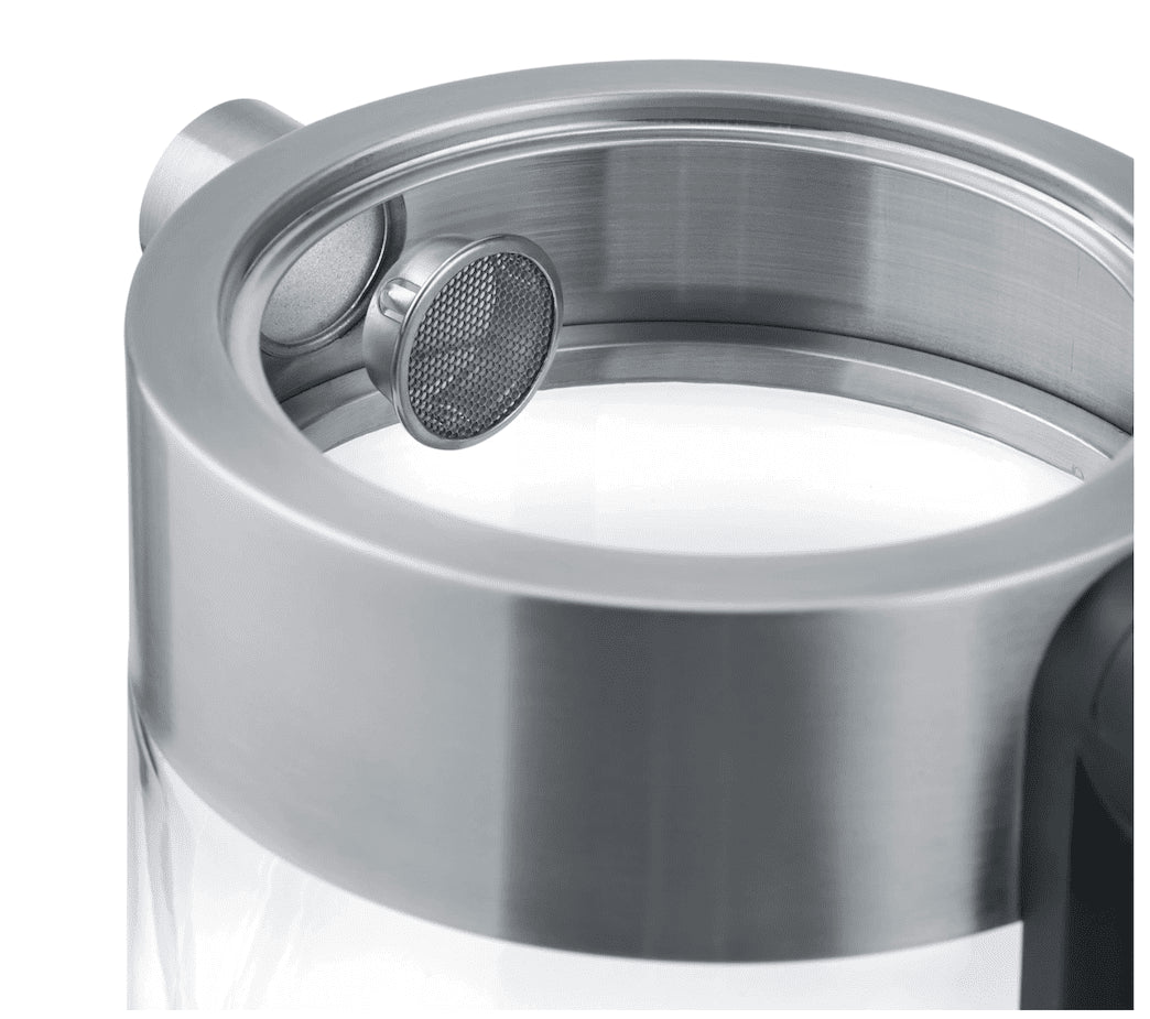 GRAEF WK350 Glass Kettle – Transparent / Silver - GRAEF - Evelostore