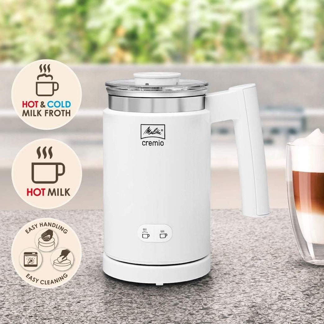 MELITTA CREMIO 1014 - 01 milk frother - white - MELITTA - Evelostore